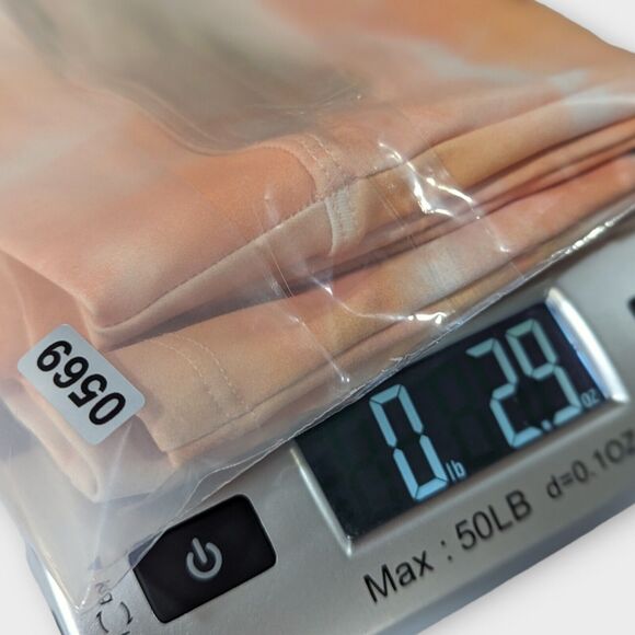 RIO YOGA Shorts Women's Size Small Orange Taupe Brush Stroke Gym Workout Dance - Picture 6 of 6